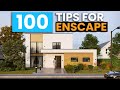 100 Tips In 8 MINUTES To IMPROVE Your Enscape Renders