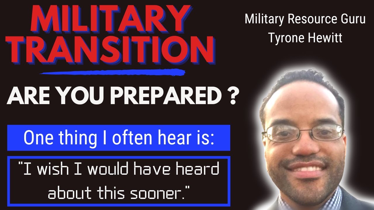 The Act Now Education Military Resource Guru with Navy Veteran Tyrone Hewitt