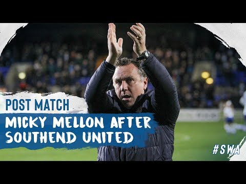 Post Match | Micky Mellon (Southend United)