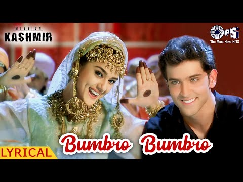 Bumbro Bumbro Shyam Rang - Lyrical | Mission Kashmir | Hrithik Roshan, Preity Zinta | Dance Song