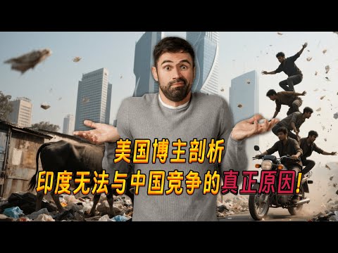 Thumbnail for 美国博主剖析印度无法与中国竞争的真正原因，印度网友看后纷纷破防，直呼称：印度已经是超级大国了！