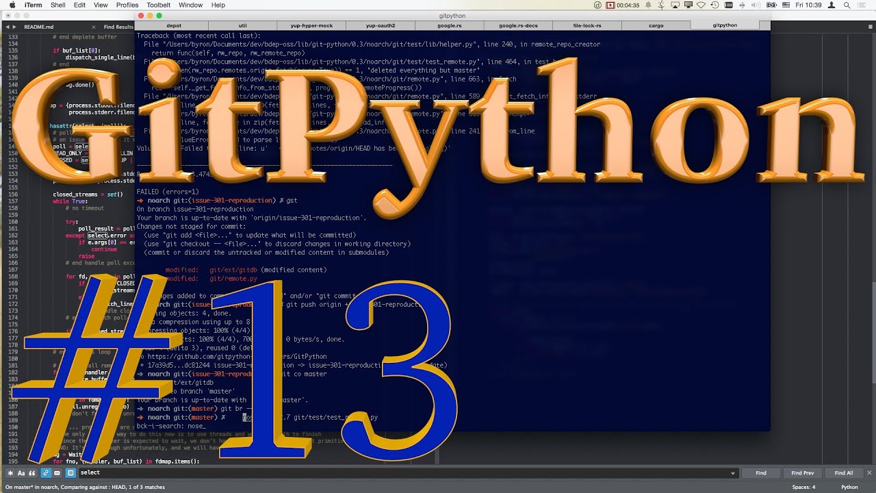 GitPython #13 [issue 303 - fix FOO]