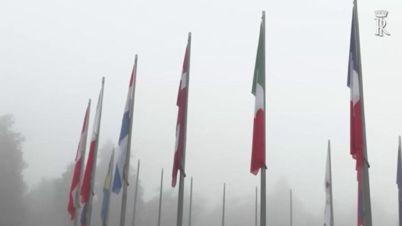 Mattarella alla prima sessione di lavoro del vertice Arraiolos in Slovenia