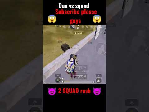Duo VS Squad😱😱।।2 SQUAD RUSH ।। Jonathan Skills 😈😈 #bgmi #shorts #montage #viral