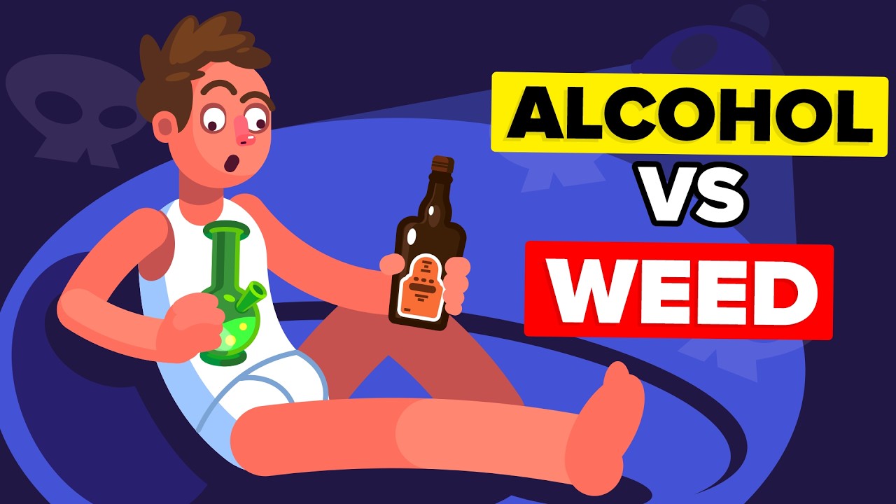 Alcohol vs Weed - Which is Actually Worse For You?