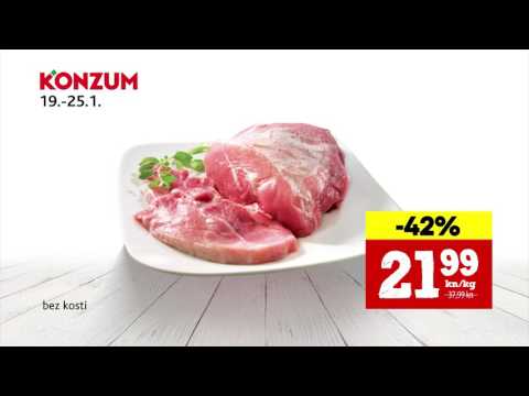 Konzum Akcija katalog 19.1. - 25.1.