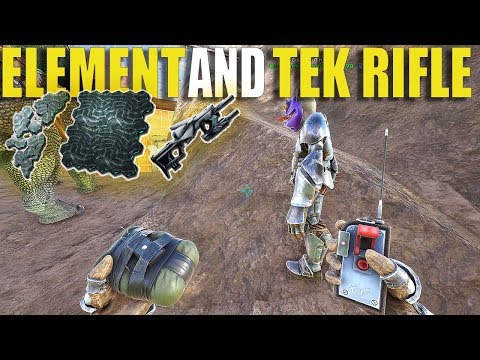 ELEMENT AND TEK RIFLE LOOT!! - OFFICIAL SMALL TRIBE SERVERS PVP S2 Ep17