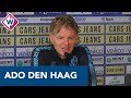 Fons Groenendijk in aanloop naar ADO Den Haag - Ajax - OMROEP WEST SPORT