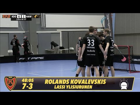 Maalikooste Koovee Miehet - Hawks 8-4 (20.2.2022)
