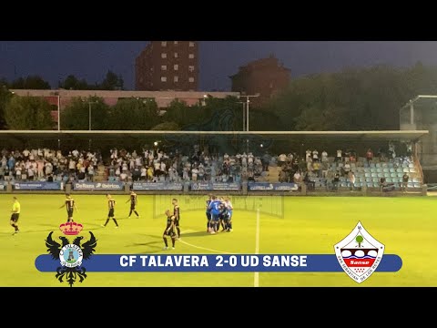 CF Talavera 2-0 UD SANSE || Temporada 2021/2022 1ª RFEF FOOTERS [03-09-2021]  HINCHA TALAVERA