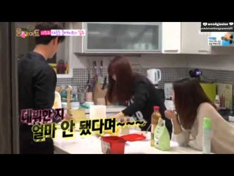ROOMMATE SEASON 2 - Sunny (SNSD) & YoungJi (KARA) Cooking Cut [141019]