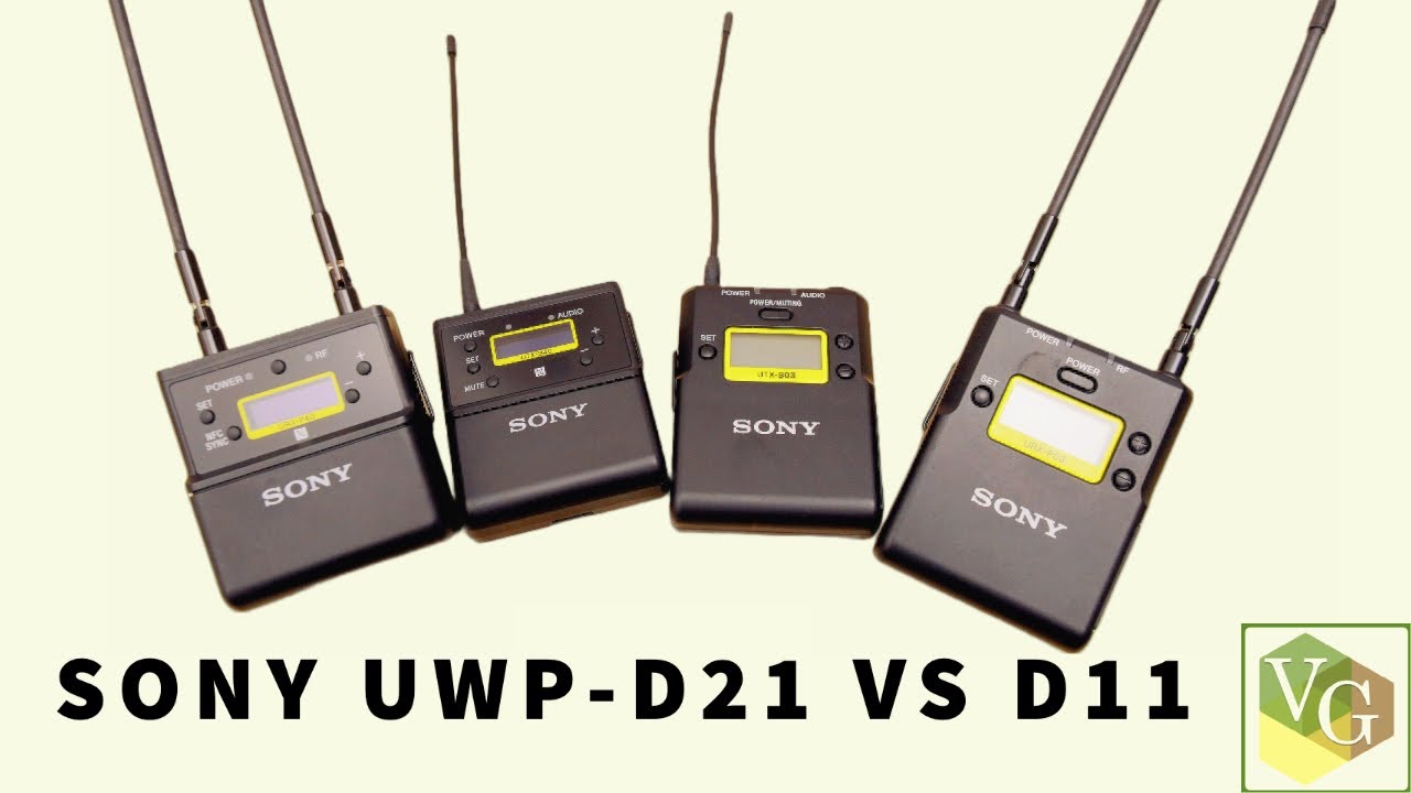 Sony UWP-D11 vs UWP-D21 vs DJI Mic
