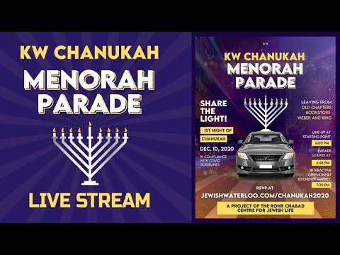 KW Chanukah Menorah Parade 2020