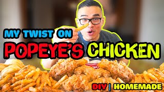 MY TWIST ON POPEYE'S FRIED CHICKEN RECIPE | COPYCAT RECIPE | DIY MY TWIST ON POPEYE'S FRIED CHICKEN RECIPE | COPYCAT RECIPE | DIY