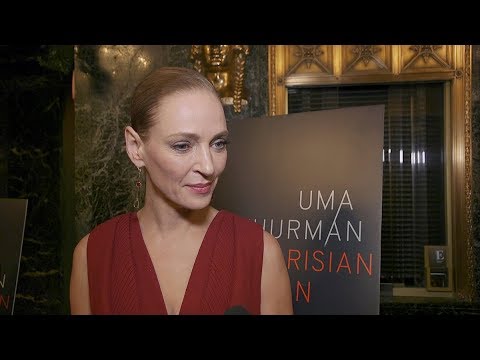 Uma Thurman and More on Nerves, Learning Lines, and Opening The Parisian Woman