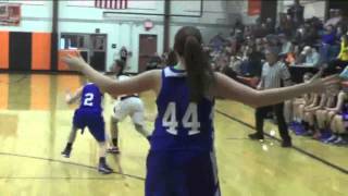 preview picture of video '#1 Southeast at #2 Burns - 2A Girls Basketball 1/24/15'