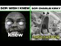 SCP Wish I Knew Vs SCP Charlie Charlie Kirky I Just Popped A Perky