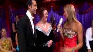 Dancing With The Stars New Zealand 2009 - Week 1 - Geraldine Brophy and Stefano Olivieri