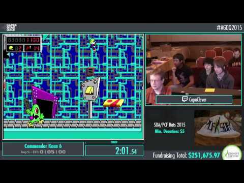 Commander Keen 6 by CapnClever in 4:26 - AGDQ2015 - Part 64