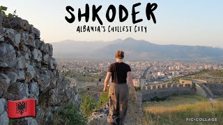 Biking Shkoder & Sunset Castle Views | Solo Backpacking Albania 🇦🇱