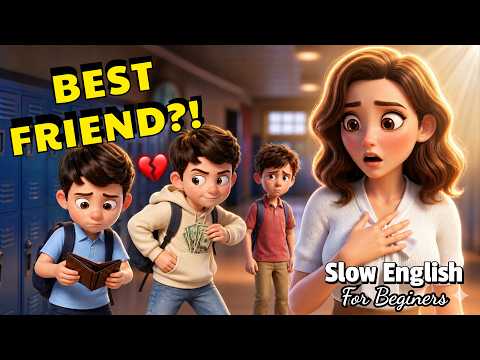 Tyler's Best Friend Stole the Money | Easy English Listening Practice (A2 Level)