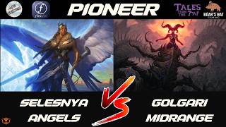 Golgari Midrange VS Selesnya Angels [MTG Pioneer]