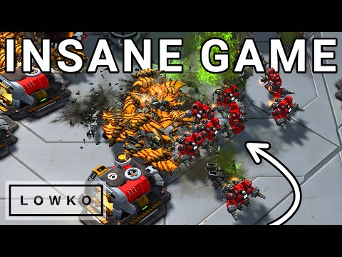 StarCraft 2: Clem vs Elazer in an ABSOLUTE BANGER! (New Map)