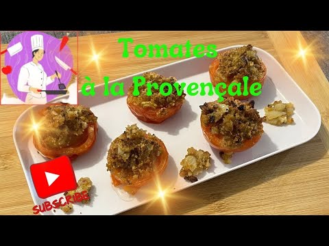 4 Étapes pour de Délicieuses Tomates à la Provençale #tomatesalaprovençale #recettefacile #recipe