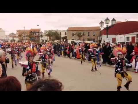 Comparsa caprichosos 2016. Desfile Quintana de la Serena