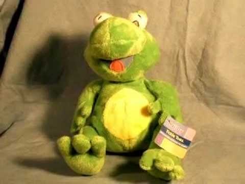 Tickle Toes Green Laughing Frog