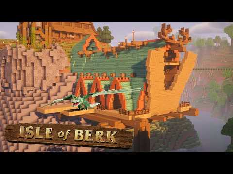 I built a Dragon Hangar on Isle of Berk