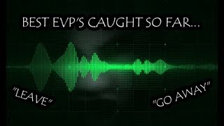 BEST EVP EVIDENCE CAUGHT ON TAPE (VERY SCARY EVP RECORDINGS!)