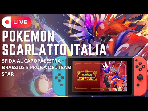 Sfida al Capopalestra Brassius e Pruna del Team Star Ep 05 Pokemon Scarlatto Italia