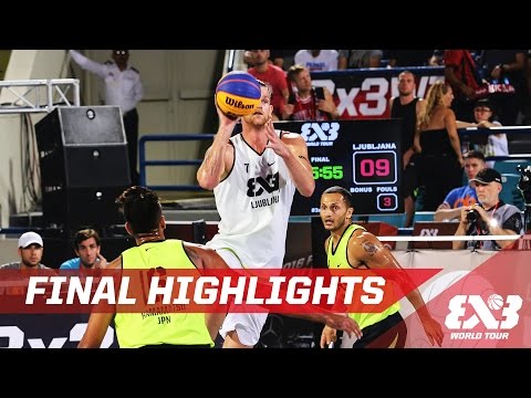 Hamamatsu v Ljubljana - Final Highlights - Abu Dhabi Final - 2016 FIBA 3x3 World Tour