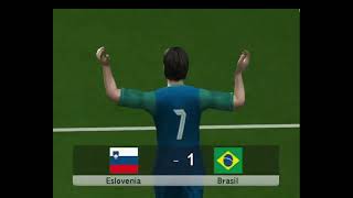 BRASIL OITAVAS E QUARTAS COPA DO MUNDO PES 6