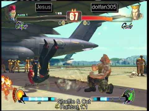 Shuffle & Cut's Street Fighter 4 Ranbat 1.1 - Jesus (C.Viper) Vs. Dolfan305 (Guile)