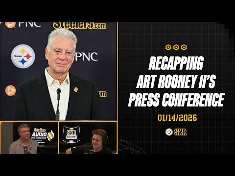 Recapping Art Rooney II’s Press Conference | SNR Drive (Jan.14) | Pittsburgh Steelers
