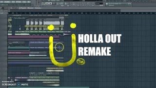 Jack Ü - Holla Out (feat. Snails &amp; Taranchyla) [Full FL Studio Remake]