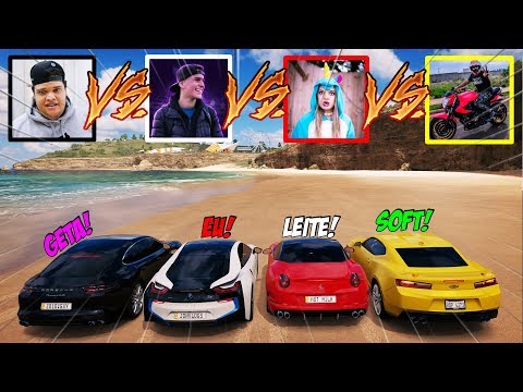 Jon vlogs VS Edukof VS Renato Garcia VS Anna Layza - Getaway VS Maicosoft VS Leite Quente - FH3
