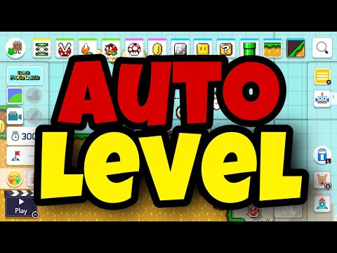 How to make a auto level in Super Mario Maker 2