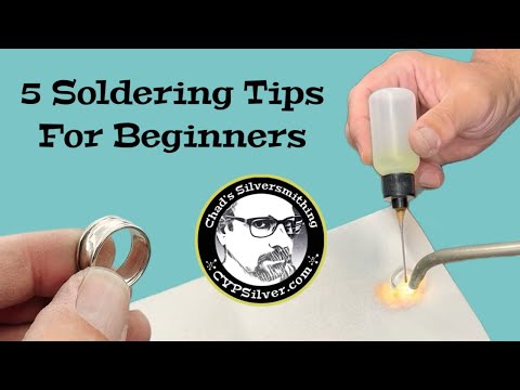 5 Soldering Tips for Beginners: A Silversmithing Tutorial