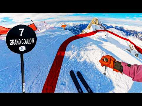“Hardest Ski Run in Europe” – The Grand Couloir