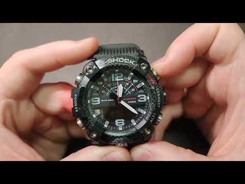 HOW TO CHANGE TIME AND DATE CASIO G-SHOCK MUDMASTER GG-B100