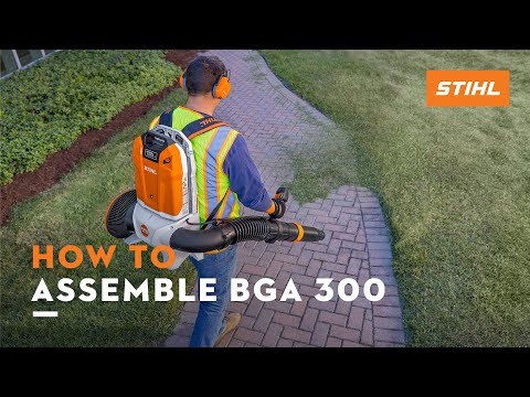 Stihl BGA 300 in Old Saybrook, Connecticut - Video 2