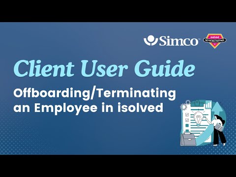 How to Terminate an Employee in isolved