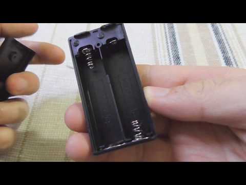 AA Battery Holder*4 with On-Off Switch video