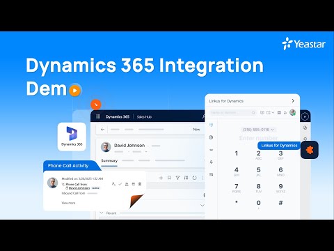 Microsoft Dynamics 365 integration demonstration