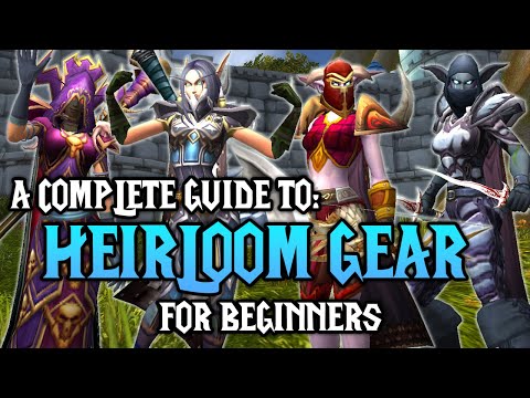 Complete Beginners Guide to Heirlooms in WoW 2025 🛡️⚔️ Heirloom Vendors, Upgrades, Chauffeured Mount