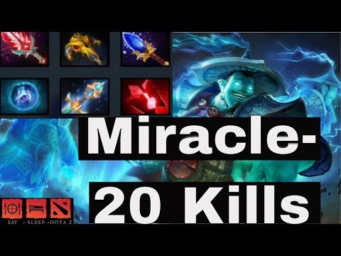 Dota 2 - Miracle- [Storm Spirit] vs MagE- [Anit mage] and Navi.Magical [Invoker]