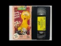 Sesame Street Sing Hoot Howl With The Sesame Street Animals 1991 VHS Full Tape Rip